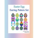 Easter Egg Earring Pattern Set Beading Patterns