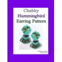 Chubby Hummingbird Earring Pattern Chart