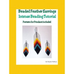 Beaded Feather Earring - Intense Tutorial UPDATED 2022