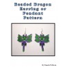 Dragon Earring or Pendant Bead Pattern