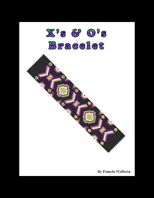 x's and o's bracelet pattern