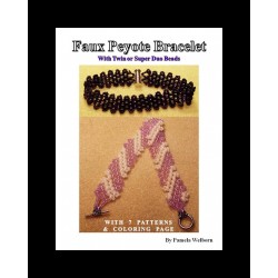 Faux Peyote with Twins or Super Duos Bracelet Tutorial