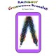 Rainbow Crosswoven Bracelet Tutorial