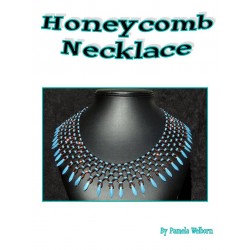 Honeycomb Netted Necklace Tutorial