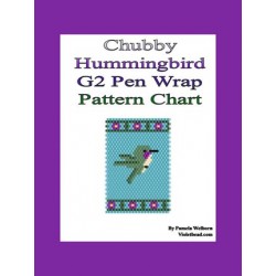 Chubby Hummingbird G2 Pen Wrap Pattern Chart