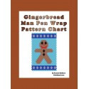 Gingerbread G2 Pen Wrap Pattern Chart
