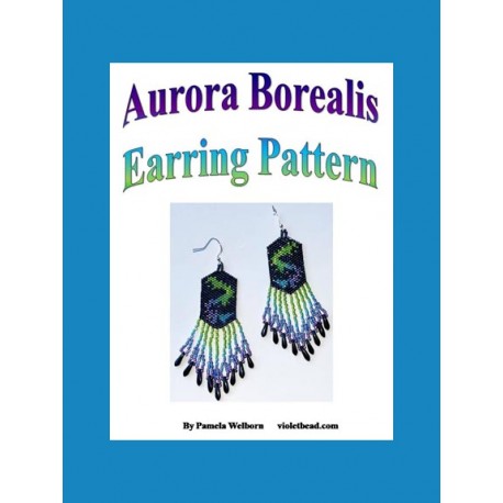 Aurora Borealis Earring Pattern Chart