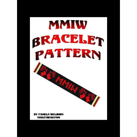 MMIW Bracelet Bead Pattern Chart