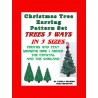 Christmas Tree Earring Pattern Set 2024