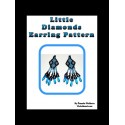 Little Diamonds Beaded Earring Pattern Chart