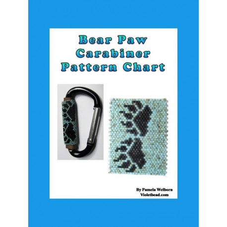 Bear Paw Carabiner Pattern Chart