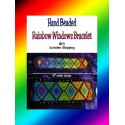 Hand Beaded Rainbow Windows Bracelet