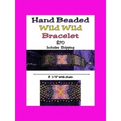 Hand Beaded Wild Wild Bracelet