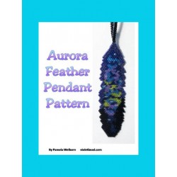 Aurora Feather Pendant Pattern