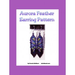 Aurora Feather Earring Pattern