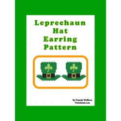Leprechauns Hat Earring Pattern
