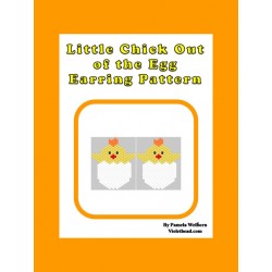 Little Chick just out of the Egg Earring