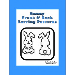 Bunny Front & Back Earrings