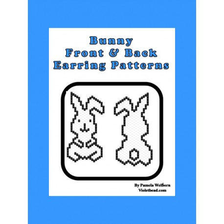 Bunny Front & Back Earrings