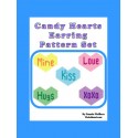 Candy Hearts Earring Pattern Set