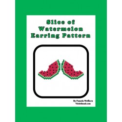 Slice of Watermelon Earrings
