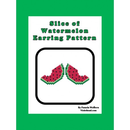 Slice of Watermelon Earrings