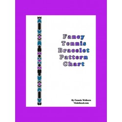 Fancy Tennis Bracelet Pattern Charts