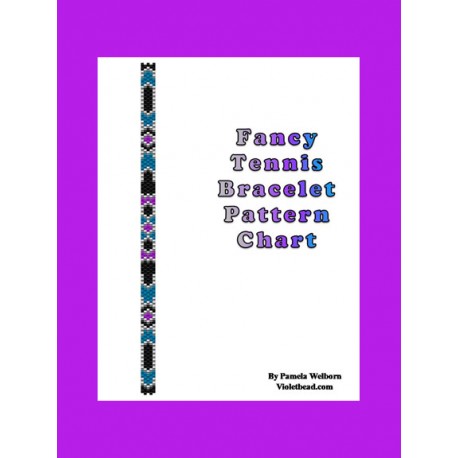Fancy Tennis Bracelet Pattern Charts