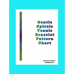 Gentle Spirals Bracelet Pattern Charts