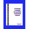 Violets Tennis Bracelet Pattern Charts
