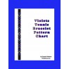 Violets Tennis Bracelet Pattern Charts