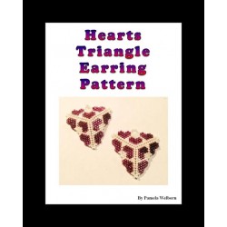 Hearts Triangle Earring Patte