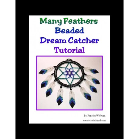 Many Feathers Beaded Dream Catcher Tutorial
