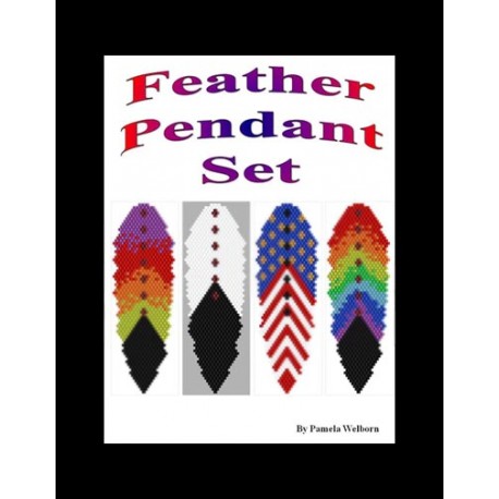 Feathers Pendant Pattern Set
