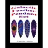 Galactic Feathers Pendant Bead Pattern Set