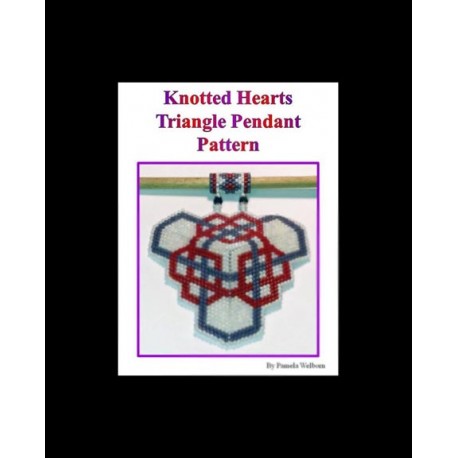 Knotted Hearts Triangle Pendant Pattern