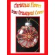 Christmas Flower Beaded Disc Ornament Cover Tutorial