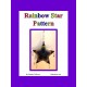Rainbows Beaded 3D Star Pendant or Ornament pattern