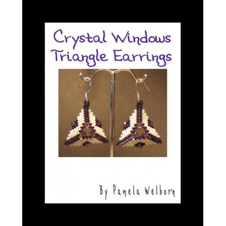 Crystal Windows Triangle Earring Tutorial