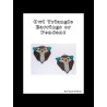 Owl Triangle Earring Pattern with Word Chart