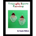 Santa Claus Triangle Earring Tutorial
