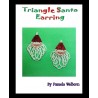 Santa Claus Triangle Earring Tutorial