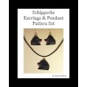 Schipperke Earring and Pendant Pattern Set Beading Patterns
