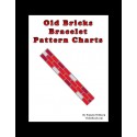 Old Bricks Bracelet Pattern Chart with word charts