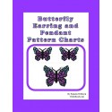 Butterfly Pendant and Earrings Beading Patterns