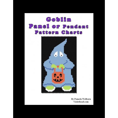 Goblin Panel  or Pendant Beading Pattern