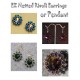 EZ Netted Rivoli Earrings and Pendant Tutorial