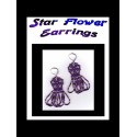 Star Flower Netted Beaded Earring Tutorial