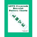 LOVE Shamrock Bracelet Bead Pattern Chart