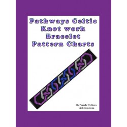 Pathways Celtic Knot work Bracelet Bead Pattern Chart